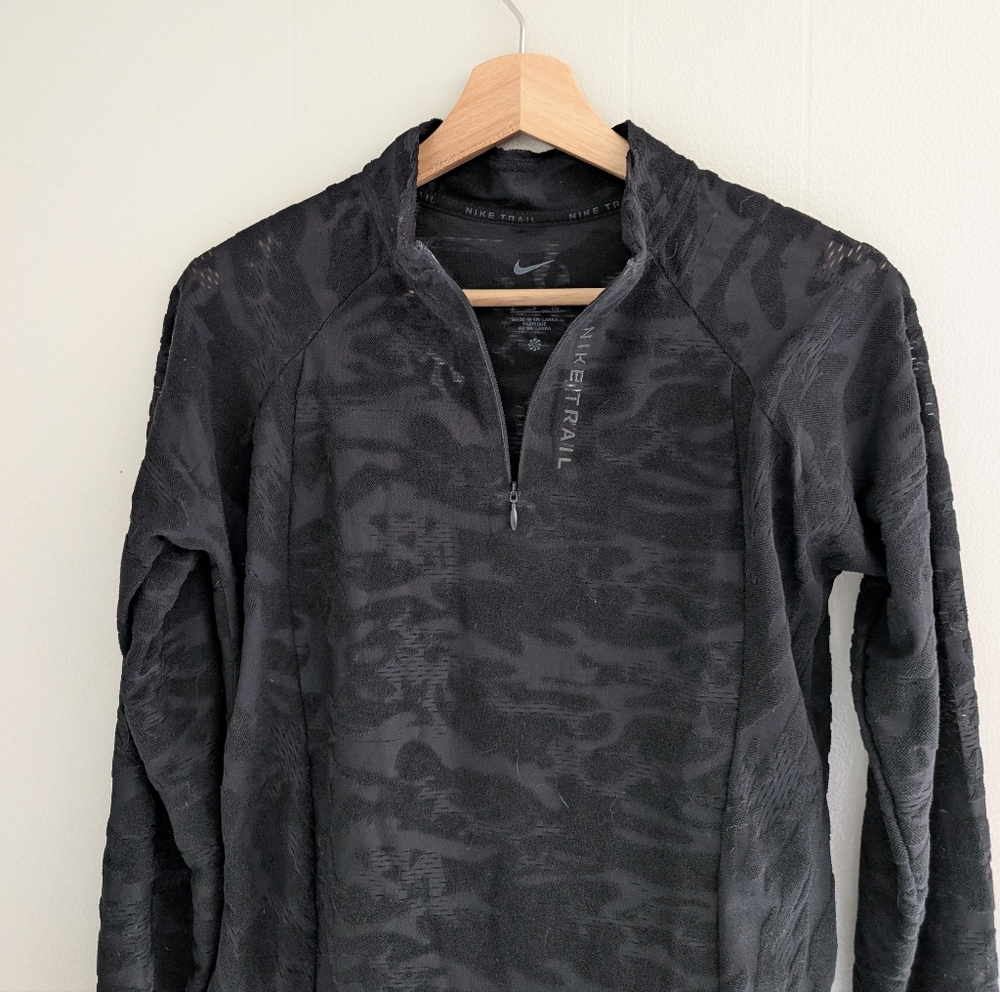 NWT Nike Trail Mid Layer Shirt - Picture 5 of 11